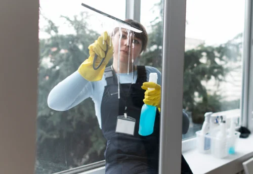 Nettoyage de vitres intérieures et extérieures à Bertignat